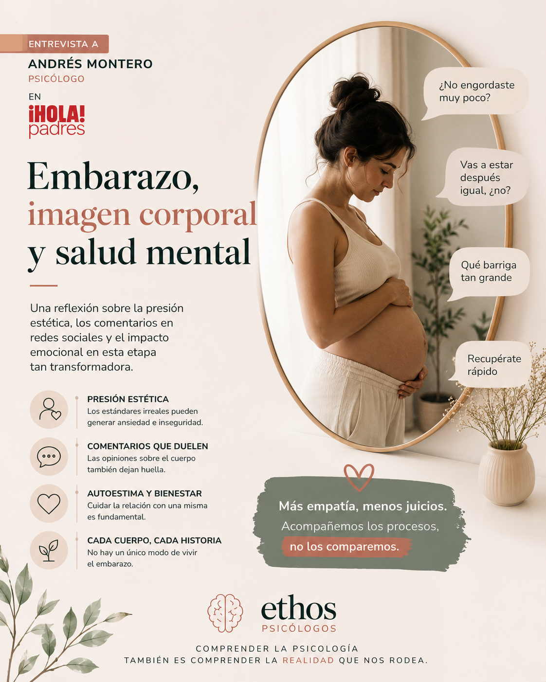 Embarazo y autopercepcion corporal